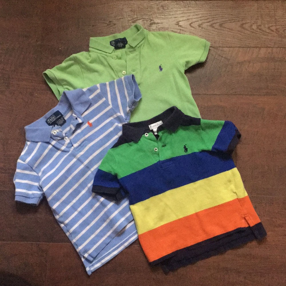 Lot of 3 Ralph Lauren Polos 24m